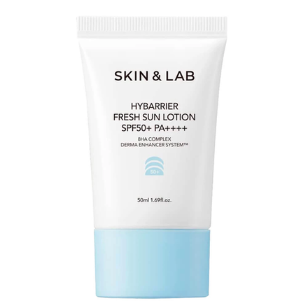 Солнцезащитный крем SKIN&LAB Hybarrier Fresh Sun Lotion SPF 50+ PA++++, 50 мл