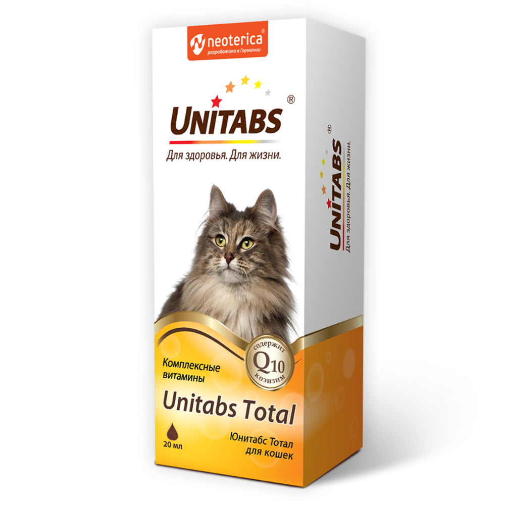 Unitabs Total 20 мл витаминно-минеральный комплекс для кошек