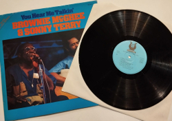 Винтажная виниловая пластинка LP Brownie Mcghee and Sonny Terry You Hear Me Talkin (USA 1978)