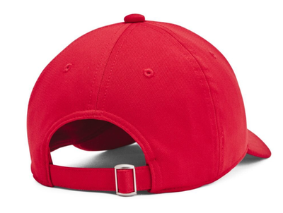 Теннисная кепка Under Armour Boys' UA Blitzing Adjustable Cap - red/white