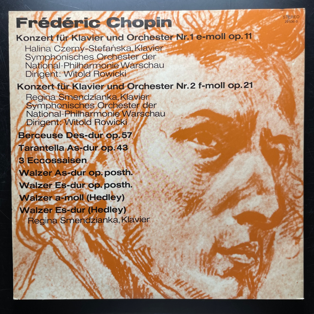 Шопен - Концерты для фортепиано №1 и №2 2LP (Германия 1970г.)