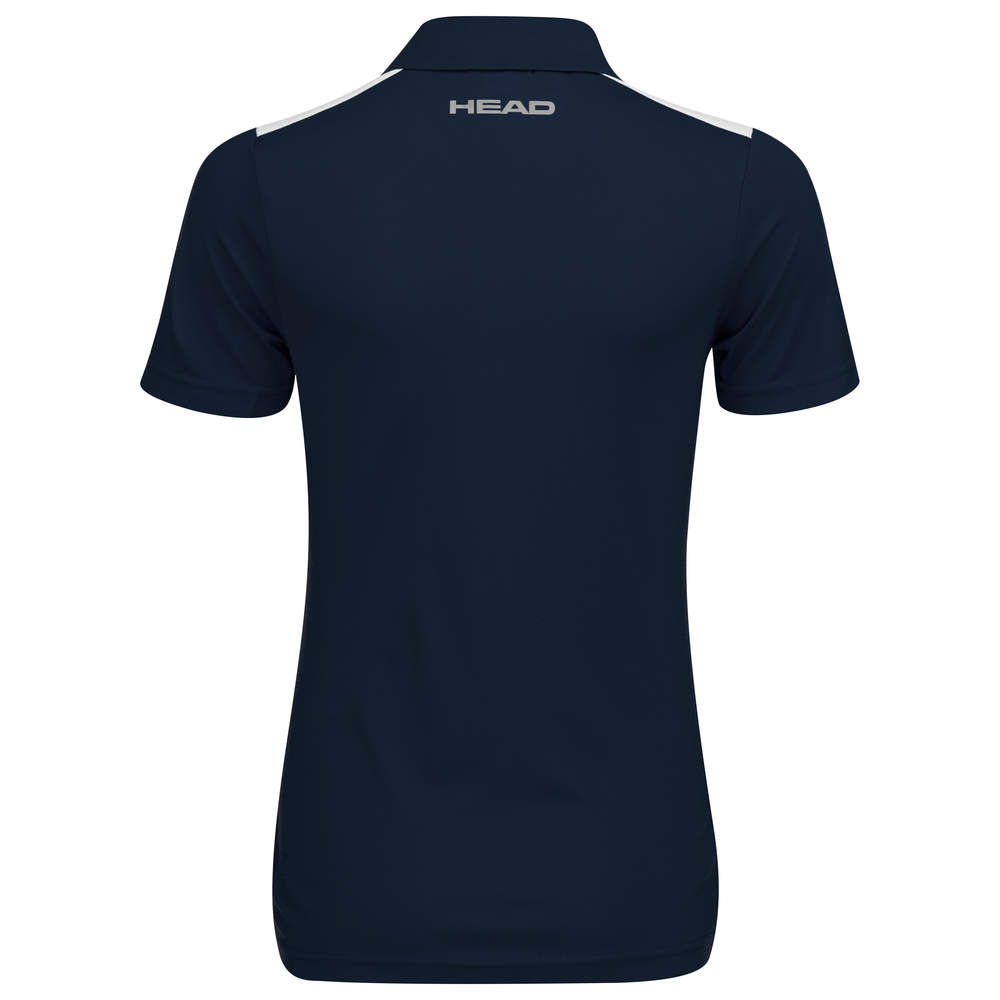 Женское поло Head Club 22 Tech W - dark blue