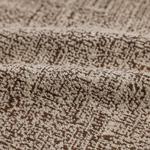 Шерстяная портьерная ткань «Cream Tweed» — натуральная шерсть с мелким твидовым переплетением для штор от пола до потолка