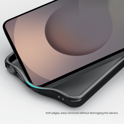 Чехол серый тонированный c MagSafe для Samsung Galaxy S26 Ultra, серия Super Frosted Shield Pro Magnetic (Clear version) от Nillkin