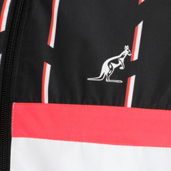 Мужские теннисные Костюмы Australian Smash Stripe Tracksuit Men - Black, White