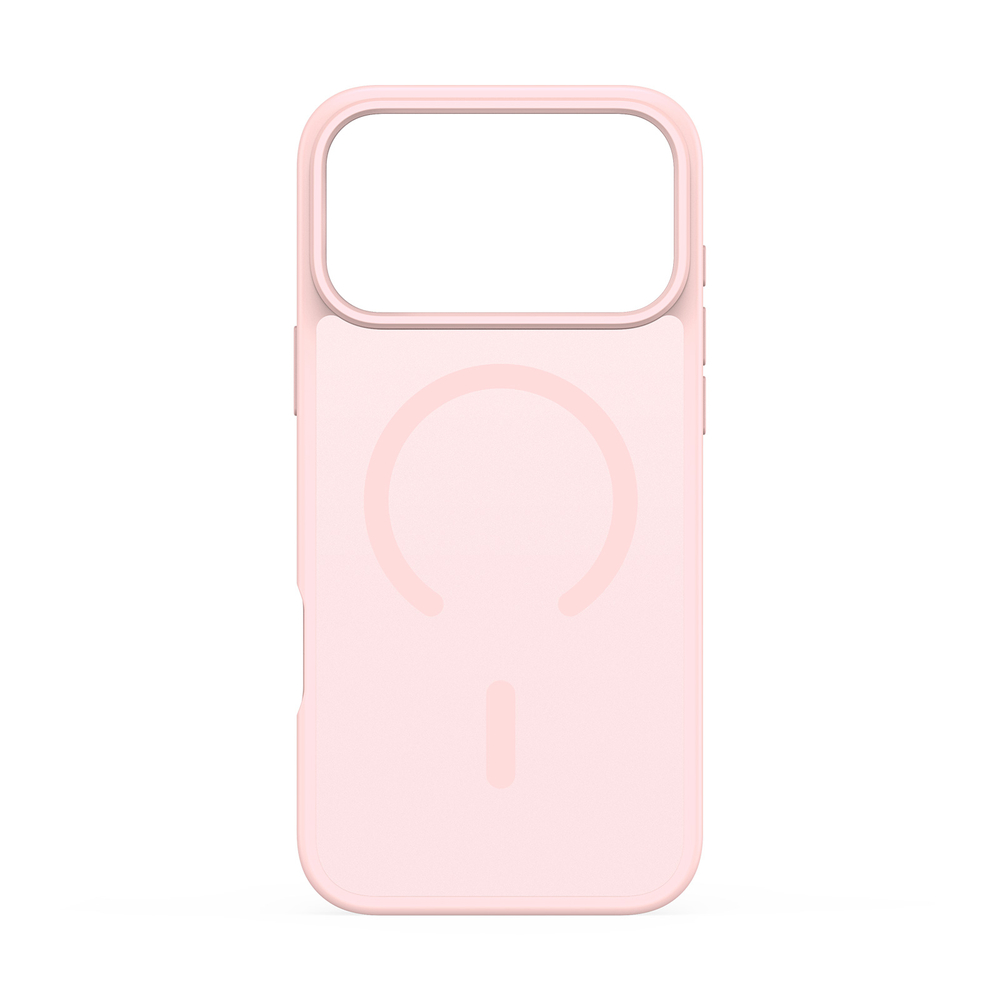 Матовый чехол светло-розового цвета с MagSafe для iPhone 17 Pro Max и 18 Pro Max, серия Yind Series (Open Ring Version) от Dux Ducis