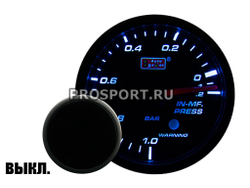Указатель разряжения 60mm, 270 град с индикатором и бипером (>0)