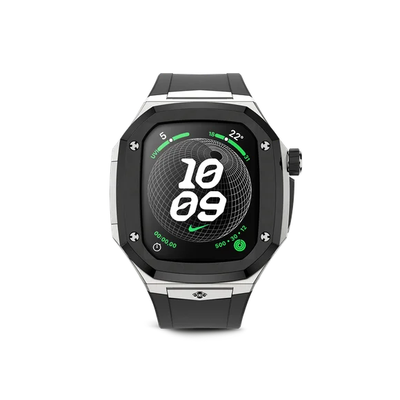 Корпус для Apple Watch SPIII45 - Серебристый/Чёрный