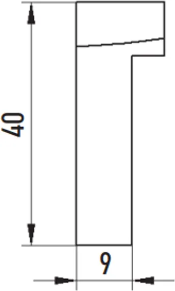 Резец к PRO-2 PB для внешней фаски 30°, 50 мм, арт. NOZ-000073