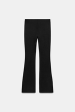 БРЮКИ ИЗ ИНТЕРЛОКА С ПУГОВИЦАМИ — ZARA
