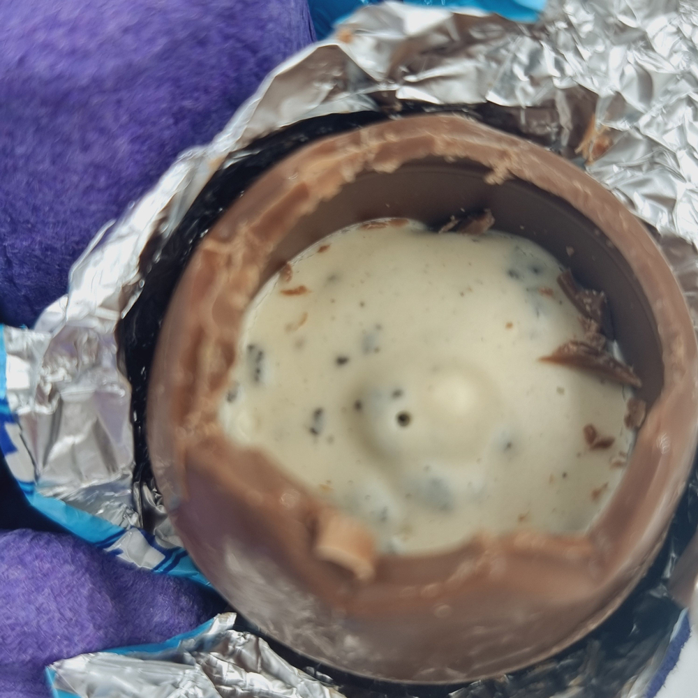 Marabou Eggs Шоколадные яйца с кремовой начинкой Oreo, яйцо-мусс, 4 яйца, 128 г (из Эстонии)
