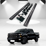 Электрические боковые пороги для Chevrolet Silverado 1500 и 2500 Crew Cab 2019-2025