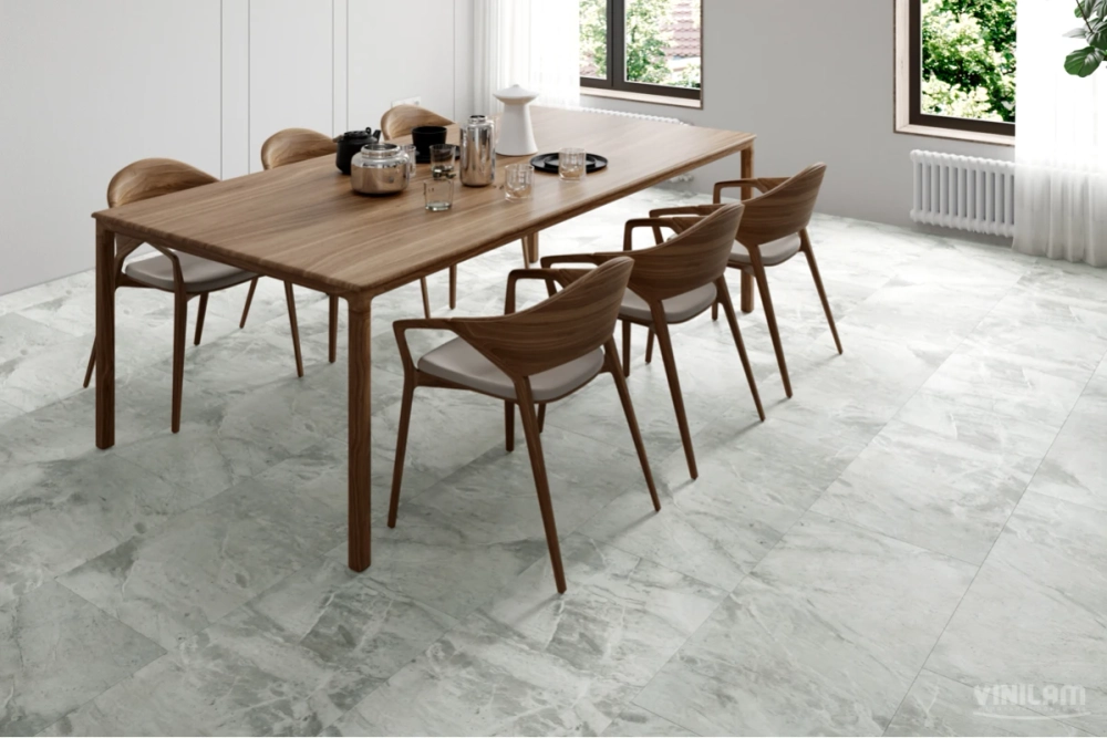 Кварц-винил Клеевой LVT Vinilam Ceramo Stone Glue 950x475 LVT 2,5 мм Адриатический Серый 4.513 м2