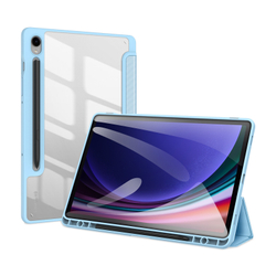 Чехол книжка синего цвета для планшета Samsung Tab S10 Lite, Tab S10 FE, Tab S9, Tab S9 FE, серия Toby Series Case от Dux Ducis