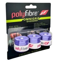 Теннисные намотки Polyfibre Omnigrip Overgrip 3P - purple