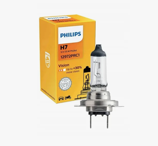 Автолампа H7 12V 55W (PX26d) Philips  +30% Vision P-12972PRC1*
