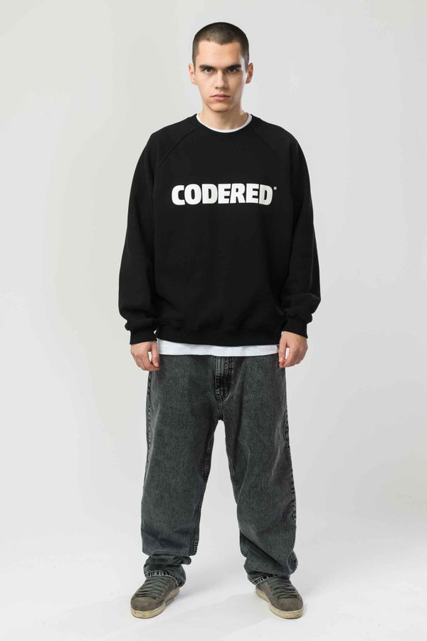 Толстовка крюнек Firm Wide Logo 23 R Черный - фото 3