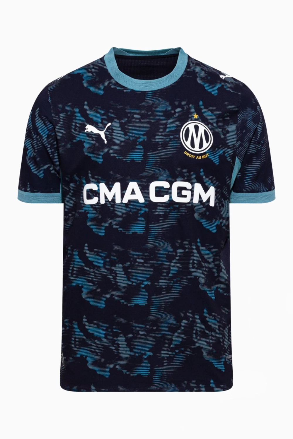 Футболка Puma Olympique de Marseille 26/27 Away - темно-синий
