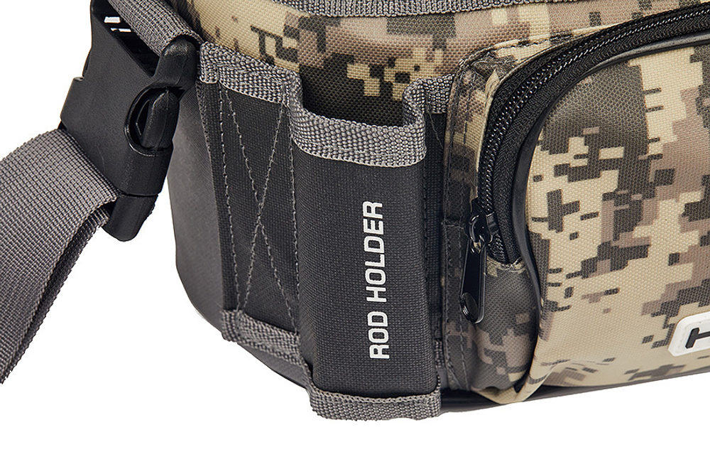 Кан рыболовный HIGASHI Live bait box 4.5L digital camo