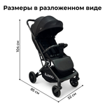 Коляска детская BubaGO VOX арт. BG 160-1 цвет Черный