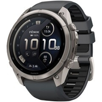 Garmin Fenix 9 Pro — 51 мм AMOLED Titanium Graphite / Black