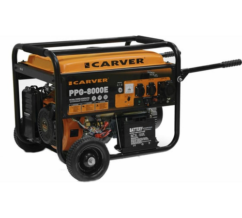 Генератор Carver PPG- 8000E-3 бензин