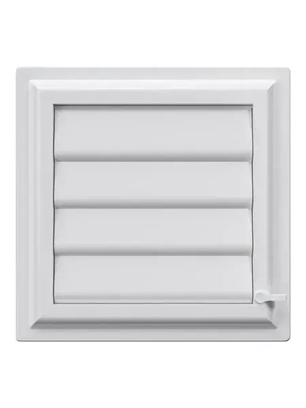 Решетка вентиляционная AIRVENT регулируемая жалюзи 349х399 пластик 3540AVp