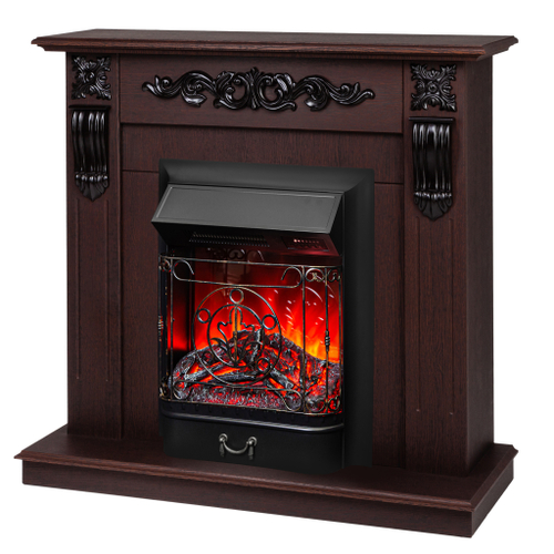 Каминокомплект Real Flame Dominica DN с очагом Majestic Lux Black RC