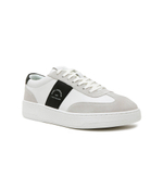 Кожаные кроссовки kourt iii maison band lo lace Karl Lagerfeld - белый(KL51524)