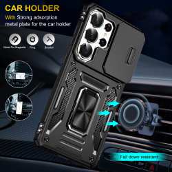 Чехол Safe Case с кольцом и защитой камеры для Samsung Galaxy S26 Ultra