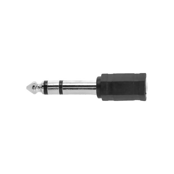 Adam Hall K3AMF3JM3 - адаптер TRS (jack) stereo 3.5 mm (F) - TRS (jack) stereo 6.3 mm (M)