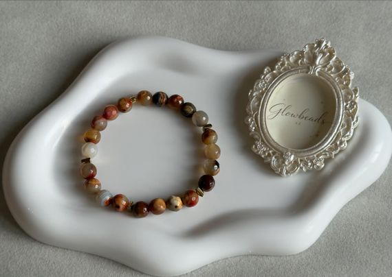 Bilərzik / Браслет / Bracelet Wild Agate