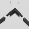 Соединитель угловой Accessories for tracks Exility TRA034HCL-41B Maytoni