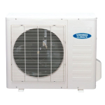 Коммерческая сплит-система канального типа General Climate тип F GC-DN12HWF / GU-U12HF