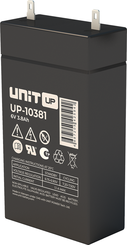 Аккумулятор UNIT UP-10381