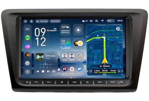 Магнитола для Skoda Rapid 2012-2020 - Teyes CC4-PRO монитор 9" QLED на Android 13, Быстрейшая, Snapdragon 778G, ИИ, CarPlay, DSP, 4G SIM-слот