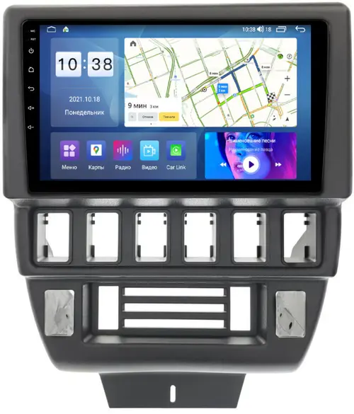 Магнитола для Lada 4x4, Urban, Bronto 1993-2019 - Parafar PF093LUX2UHD на Android 13, Быстрая, QLED, CarPlay, 4G SIM-слот