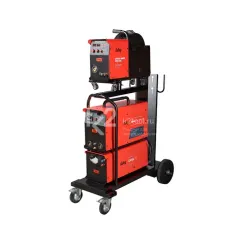 Сварочный полуавтомат инвертор Fubag INMIG 500T DW SYN PULSE + DRIVE INMIG DW SYN PULSE + горелка FB 500, 3 м + блок охлаждения + шланг-пакет 5 м