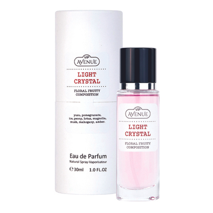 Вода парфюмерная VIPAVENUE Light Crystal (ВИПАВЕНЮ Лайт Кристал) – 30ml for women