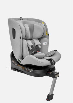 Peppy Автокресло UNOfix grey серый 0-36