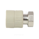 Муфта PP-R комбинированная серая Дн 32х1" с накидной гайкой VALFEX 10139332Г