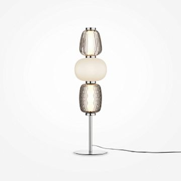 Настольный светодиодный светильник 28W 3000К MOD267TL-L28CH3K хром Pattern Maytoni