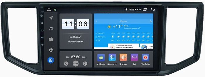 Магнитола для Volkswagen Crafter 2017+ - AK480R10-MTK-LTE Android 10, SIM-слот