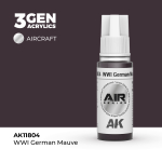 Акриловая краска AK Interactive WWI German Mauve 3GEN AIR, 18мл