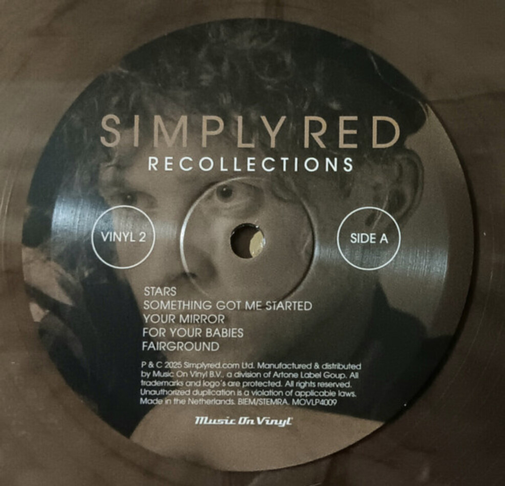 Simply Red / Recollections (Limited Edition)(Coloured Vinyl)(2LP)