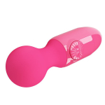 Розовый мини-вибратор с шаровидной головкой Pretty Love Mini Stick BI-014998-DC