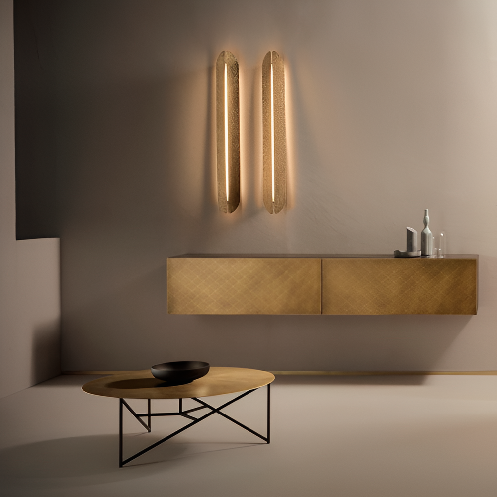 Wall design lamp Aare Pattern by De Castelli