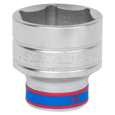 KING TONY (433538M) Головка торцевая стандартная шестигранная 1/2", 38 мм