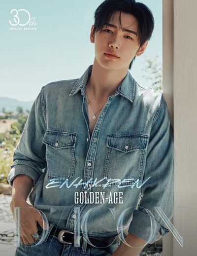 публикация DICON - VOLUME N 30 ENHYPEN SPECIAL EDITION SUNGHOON GOLDEN AGE A Type