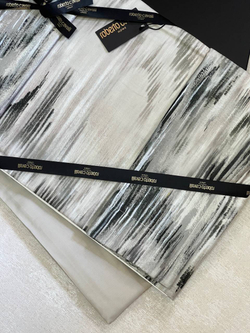 Постельное белье 2 спальное евро Roberto Cavalli Jaguar Painting бежевое